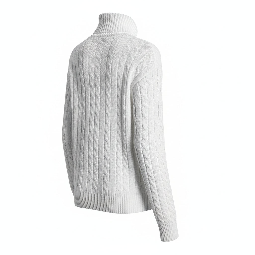 Pull Col Roulé Homme en Maille VOLTHEA | Style Casual & Élégant Automne-Hiver