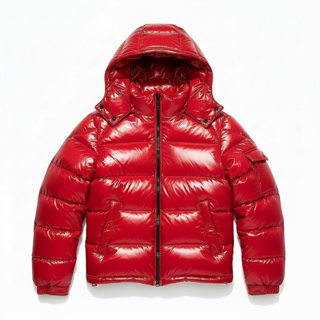 Doudoune Homme VOLTHEA Rouge | Parka Hiver Ultra-Chaude