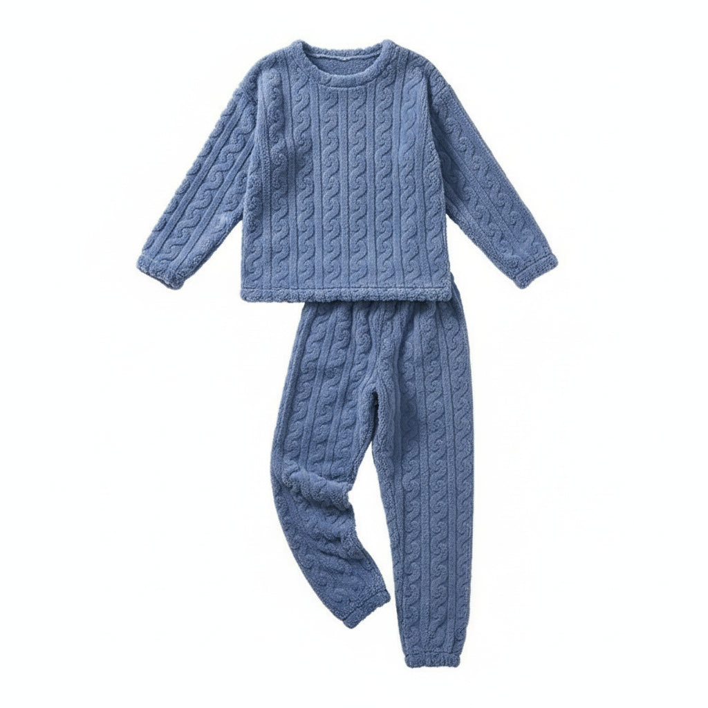 Ensemble Pyjama Femme Hiver Velours VOLTHEA | Doux & Chaud