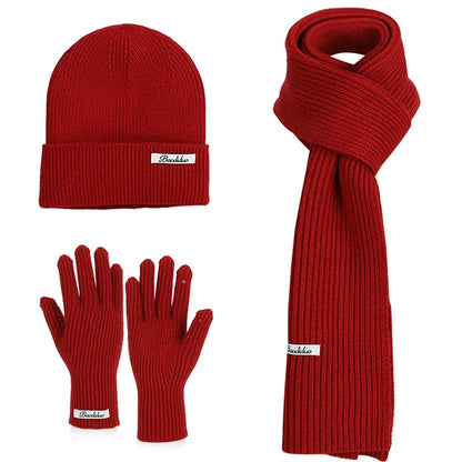 Ensemble Hiver 3 Pièces Volthéa™ Bonnet, Écharpe & Gants
