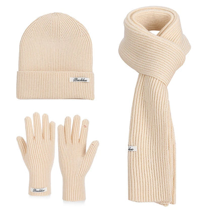 Ensemble Hiver 3 Pièces Volthéa™ Bonnet, Écharpe & Gants