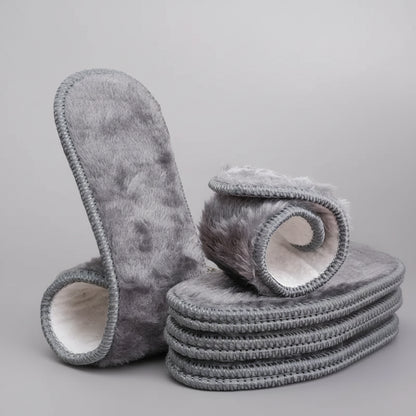 Semelles Intérieures Auto-Chauffantes Thermostatiques Fourrure