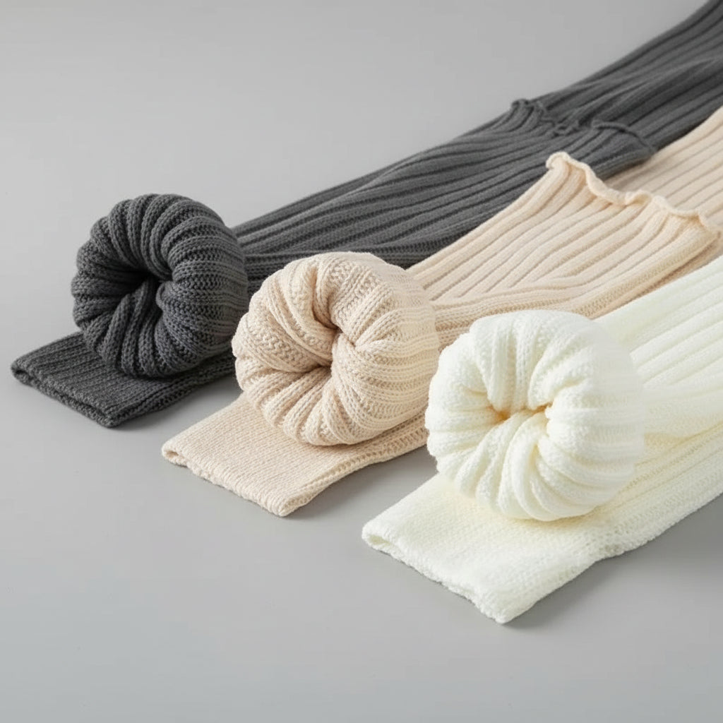 2 Jambières Tricotées VOLTHÉA™ – 2025 Warm Lolita Style