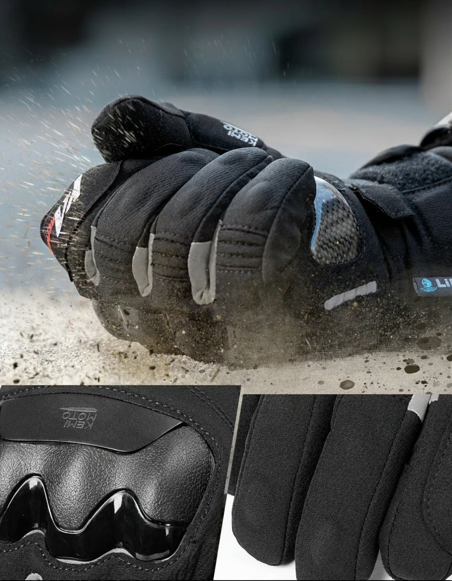 Gants Moto Chauffants Waterproof VOLTHEA | Chauffage Rechargeable & Thermiques