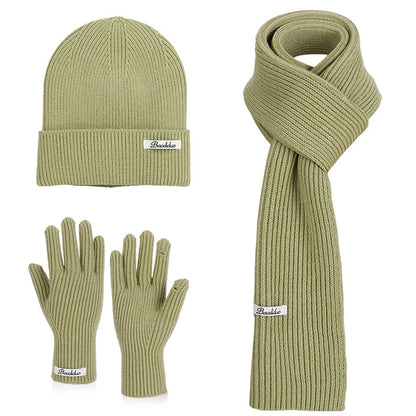 Ensemble Hiver 3 Pièces Volthéa™ Bonnet, Écharpe & Gants