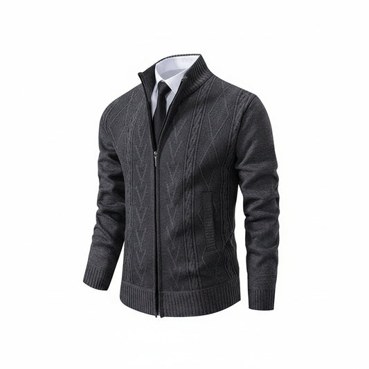 Gilet zipper Cachemire Collection Hiver – Chaud & Rembourré VOLTHEA