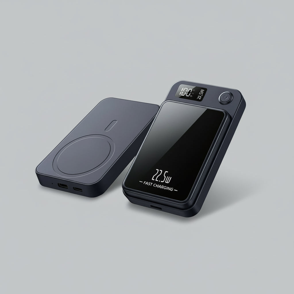 Batterie Externe Sans Fil VOLTHEA | Charge Ultra-Rapide 22,5W