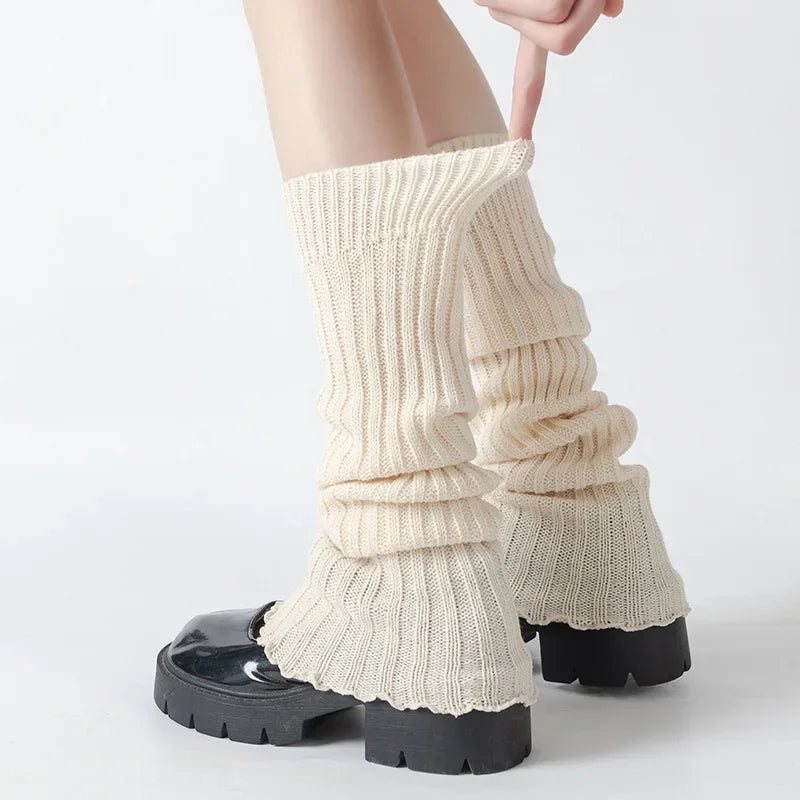 2 Jambières Tricotées VOLTHEA | Style Lolita Chaud & Tendance