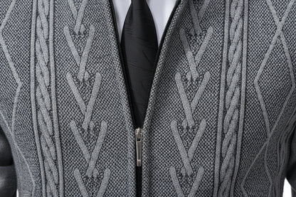 Gilet zipper Cachemire Collection Hiver – Chaud & Rembourré VOLTHEA