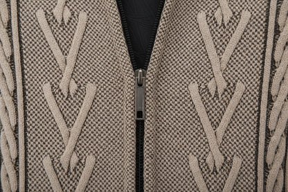 Gilet zipper Cachemire Collection Hiver – Chaud & Rembourré VOLTHEA