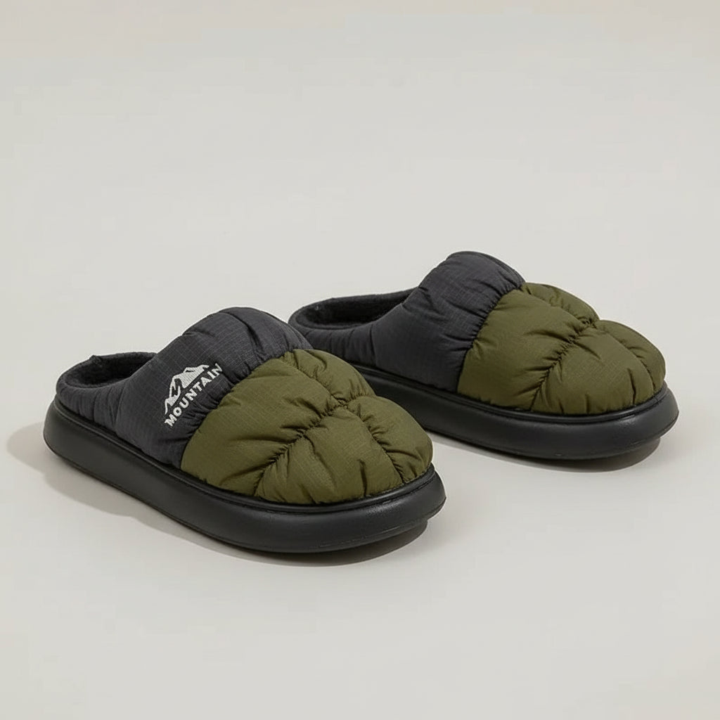 Chaussons d'Hiver VOLTHEA | Impérméables & Antidérapants Intérieur / Extérieur