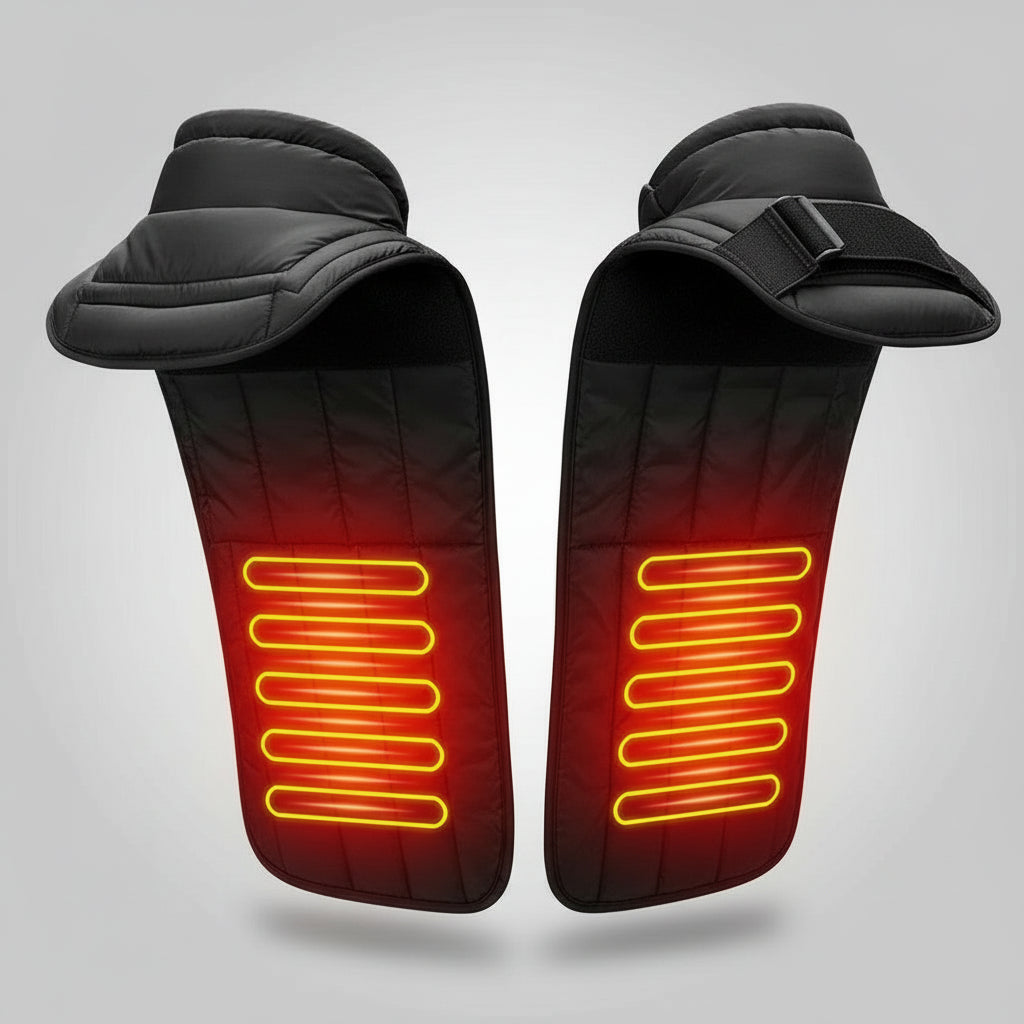 Chauffe-Cou Moto & Cyclisme Hiver VOLTHEA | Coupe-Vent & Protection Poitrine