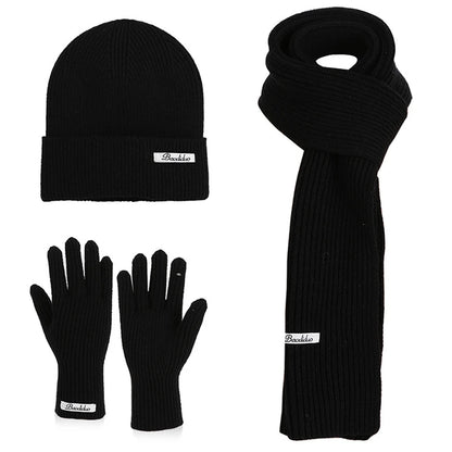 Ensemble Hiver 3 Pièces Volthéa™ Bonnet, Écharpe & Gants