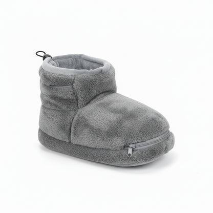 Chaussons Chauffants USB Volthéa™ Peluche Ultra-Douce, Chauffage Rapide & Universels