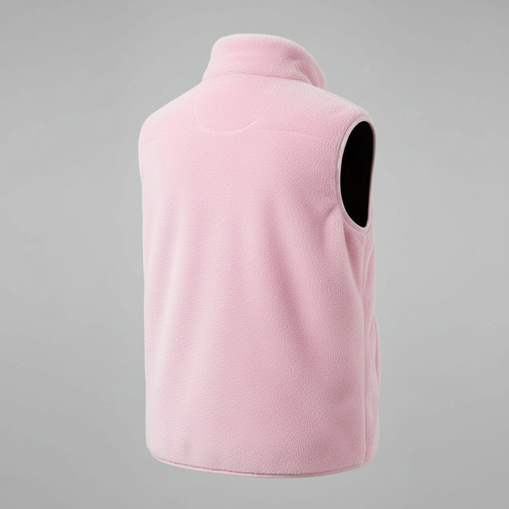 Sweat Plaid Chauffant Sans Manche Volthea