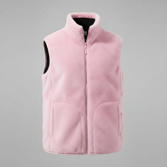 Sweat Plaid Chauffant Sans Manche Volthea