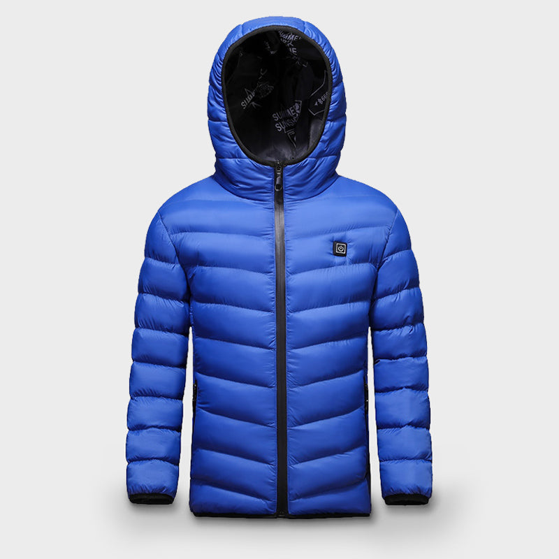 Veste Chauffante Enfant VOLTHEA | 5 Zones de Chauffe & Capuche Amovible