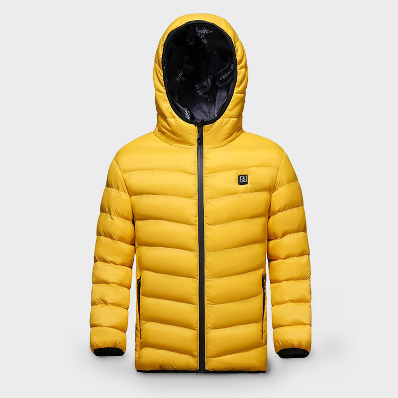 Veste Chauffante Enfant VOLTHEA | 5 Zones de Chauffe & Capuche Amovible