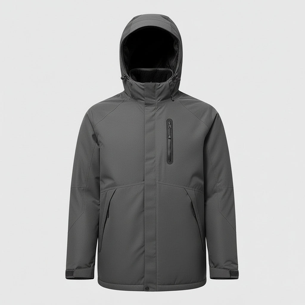 Parka Chauffante pour Homme VOLTHEA | Grand Froid & Protection Maximale