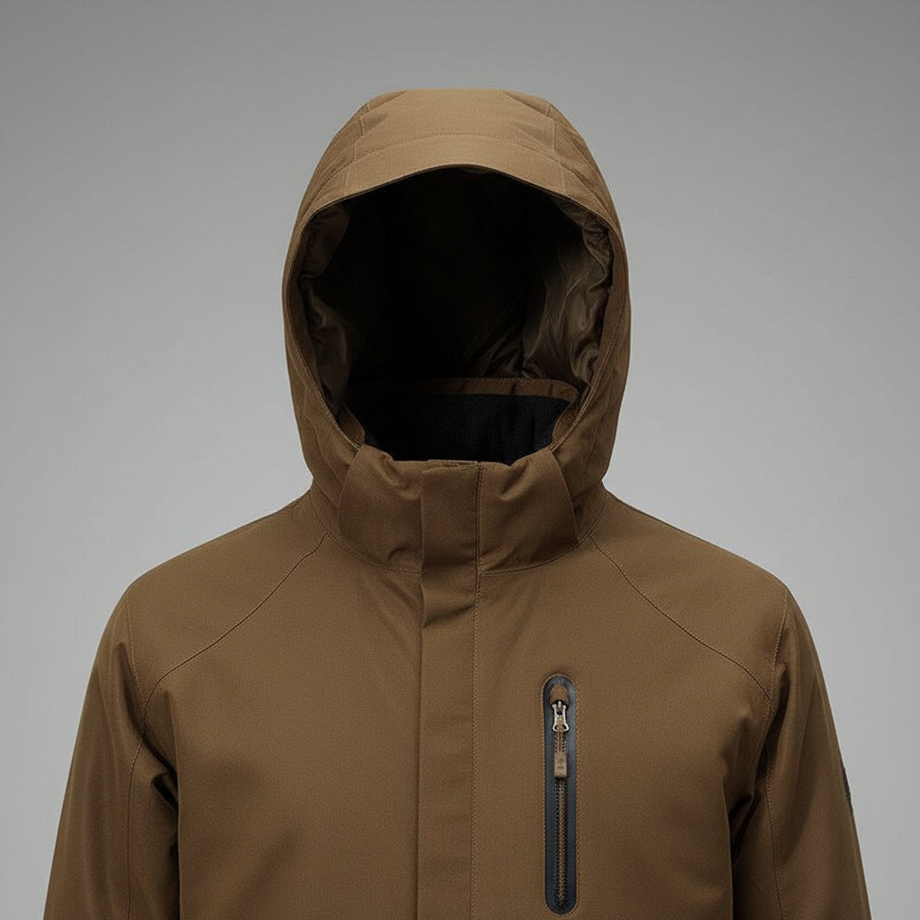 Parka Chauffante pour Homme VOLTHEA | Grand Froid & Protection Maximale