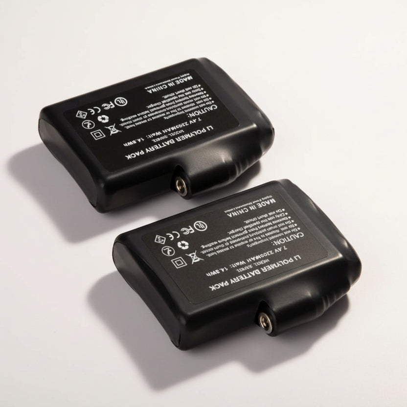 Batterie Lithium Polymère 7.4V 2200 mAh VOLTHEA | Pour Gants & Accessoires Chauffants