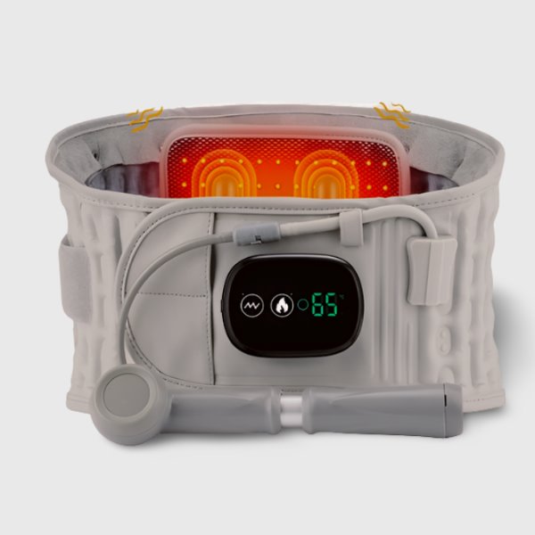 Ceinture Chauffante & Massante VOLTHEA | Chaleur + Vibrations Lombaires