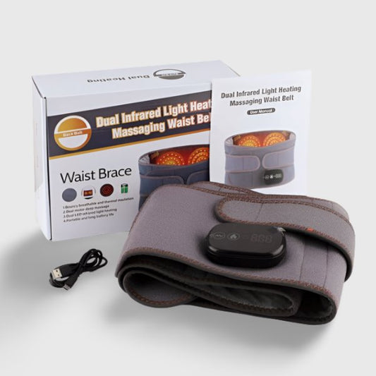 Ceinture chauffante et vibrante