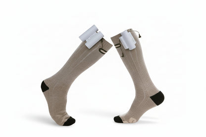 Chaussette chauffante avec batterie