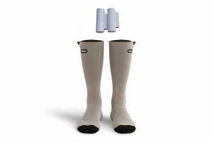 Chaussette chauffante avec batterie