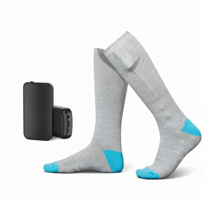 Chaussettes Chauffantes Volthéa avec Télécommande 3 Niveaux de Chaleur