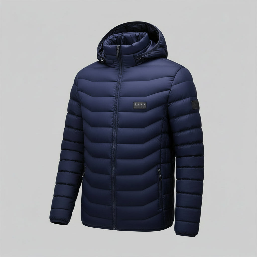 Doudoune Chauffante VOLTHEA | 17 Zones de Chauffe — Hiver Extrême & Outdoor