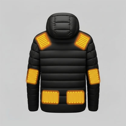 Doudoune Chauffante Volthéa 17 Zones de Chauffe Ultra-Intenses | Hiver Extrême & Outdoor