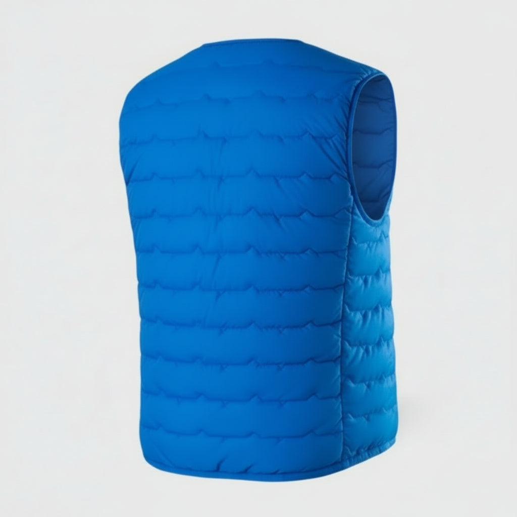 Sous-Veste Chauffante Sans Manche Bleu VOLTHEA | Légère & Thermique