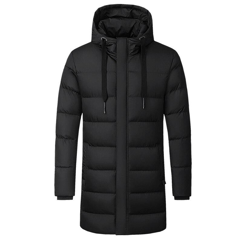 Doudoune Longue Chauffante Homme VOLTHEA | Chaleur Électrique & Coupe Longue