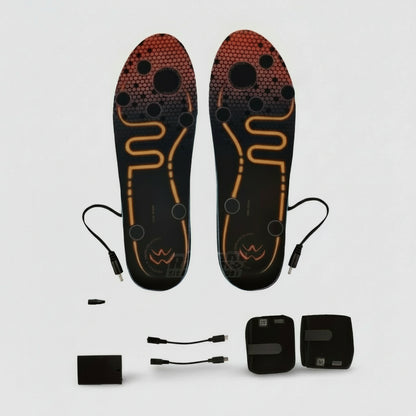 Semelles Chauffantes VTT Volthéa Ultra-Fines, 45°C & Jusqu’à 8h d’Autonomie