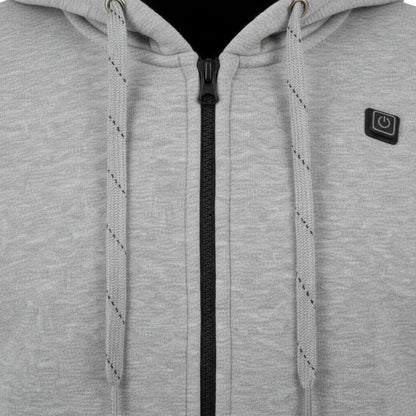 Veste à capuche chauffante grise | VOLTHEA™