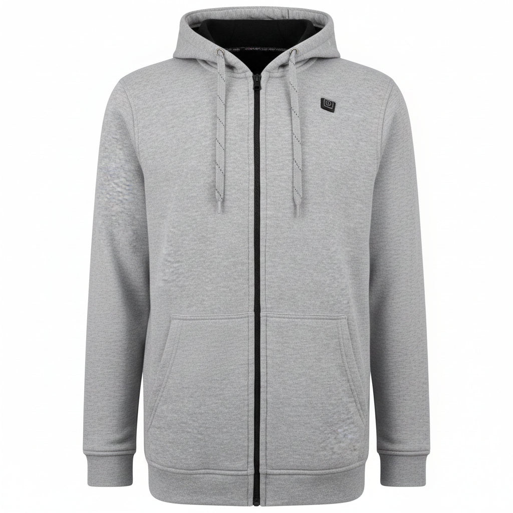 Veste à capuche chauffante grise | VOLTHEA™