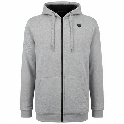 Veste à capuche chauffante grise | VOLTHEA™