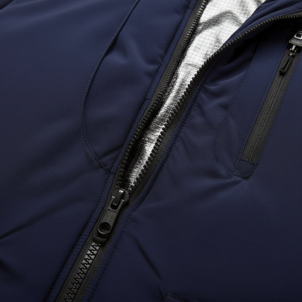 Veste Chauffante sans manche Bleue 11 Zones de Chauffe | Volthéa