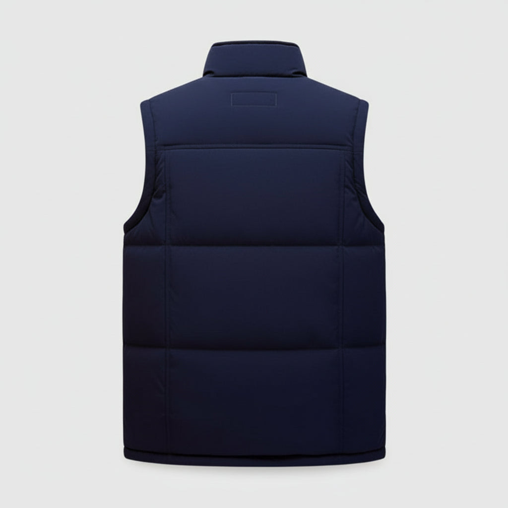 Veste thermique bleue homme/femme 11 zones chauffantes