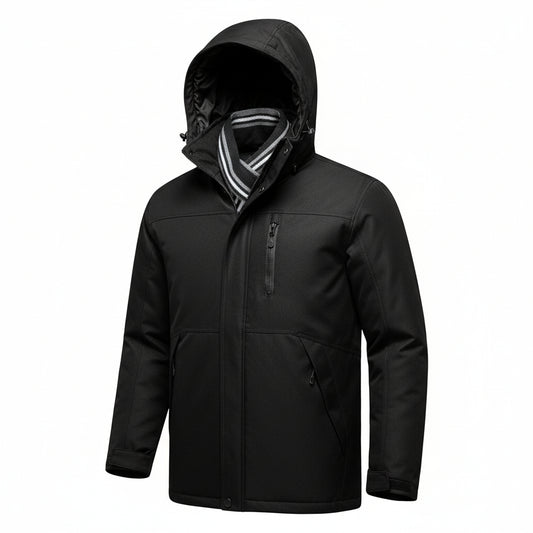 Veste Chauffante Volthéa Noire | 3 Niveaux de Chaleur