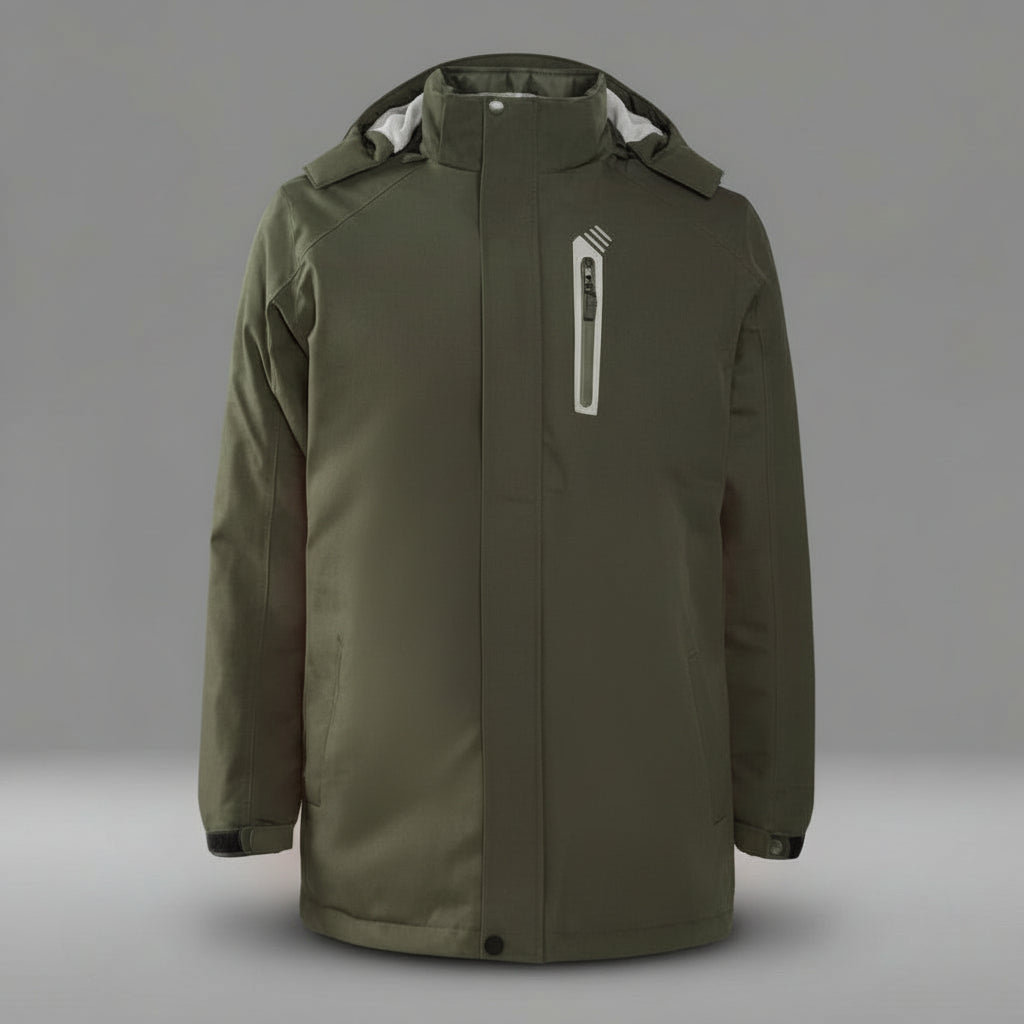 Parka Chauffante VOLTHEA | Résistante & Haute Durabilité pour le Travail