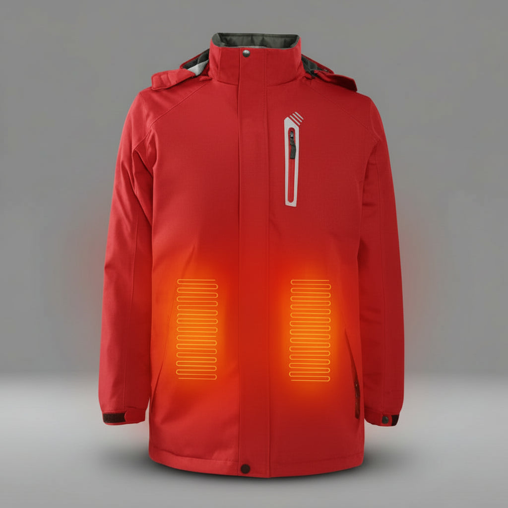 Parka Chauffante VOLTHEA | Résistante & Haute Durabilité pour le Travail