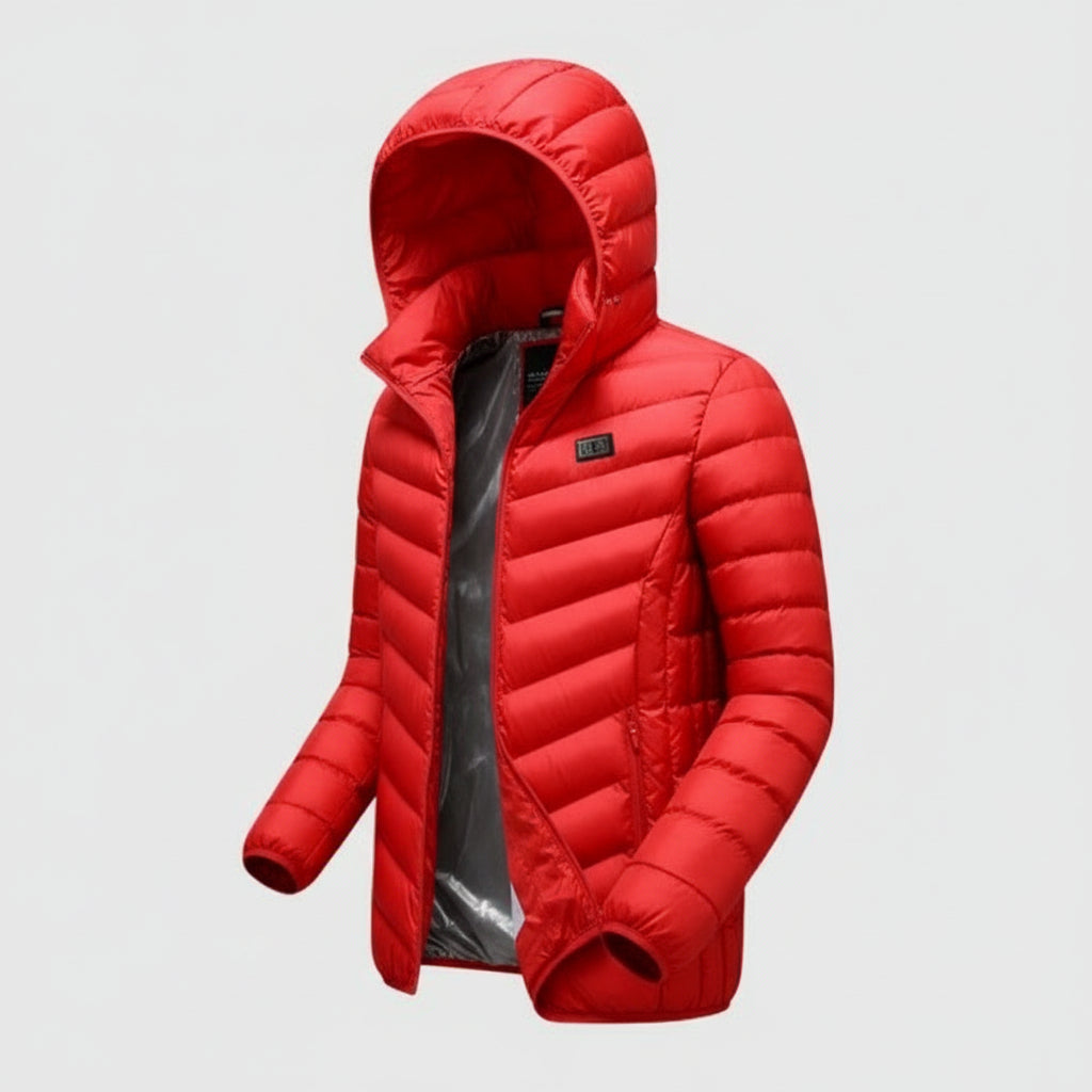 Veste Chauffante Électrique VOLTHEA | Manche Longue & 11 Zones de Chauffe