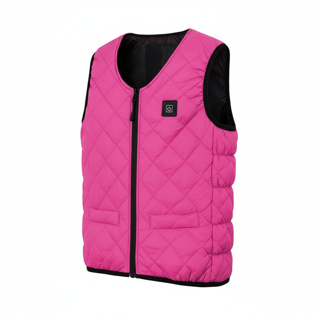 Sous-Veste Chauffante Femme VOLTHÉA™ | Ultra-Légère, 3 Niveaux de Chaleur