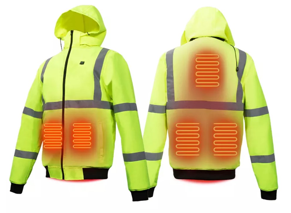 Gilet Jaune de Sécurité Réfléchissant VOLTHEA | Haute Visibilité Professionnelle