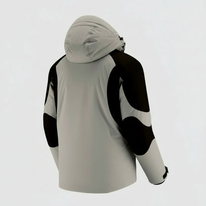 Manteaux Chauffant avec Capuche VOLTHÉA™ | 4 Zones de Chaleur + Imperméable | Sans Batterie