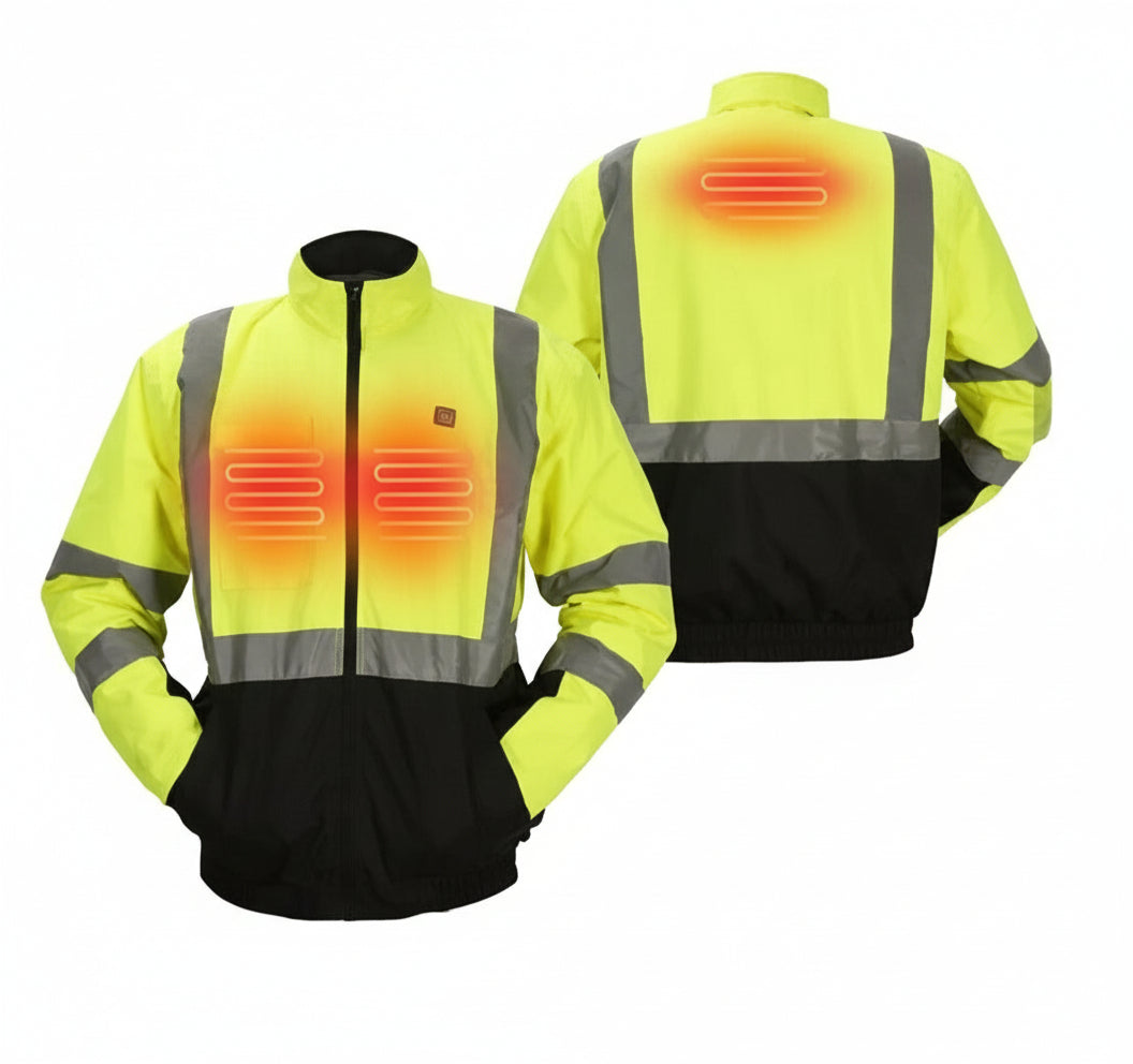 Gilet Jaune de Sécurité de Travail Réfléchissante Volthéa™