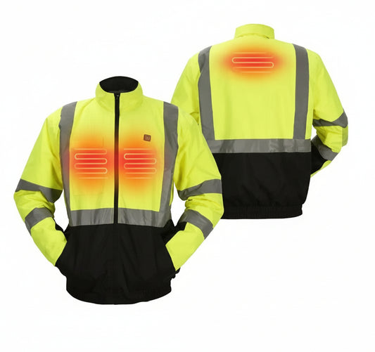 Gilet Jaune de Sécurité de Travail Réfléchissante Volthéa™