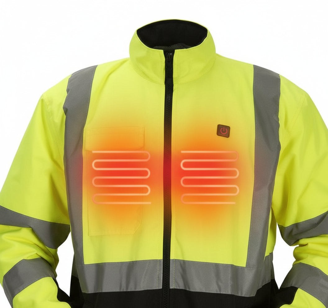 Gilet Jaune de Sécurité de Travail Réfléchissante Volthéa™